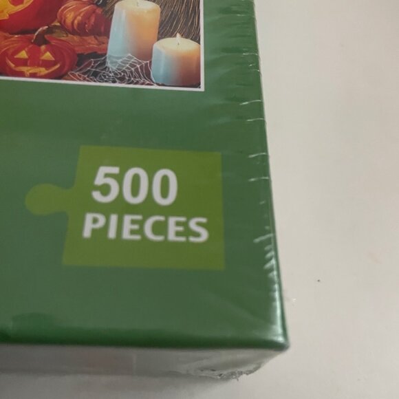 500-Piece Jigsaw Puzzle – Light a Jack-o’-Lantern - Picture 4 of 5